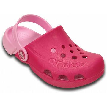 Zuecos Crocs Electro Niña Rojos | Mexico 1541UZGT